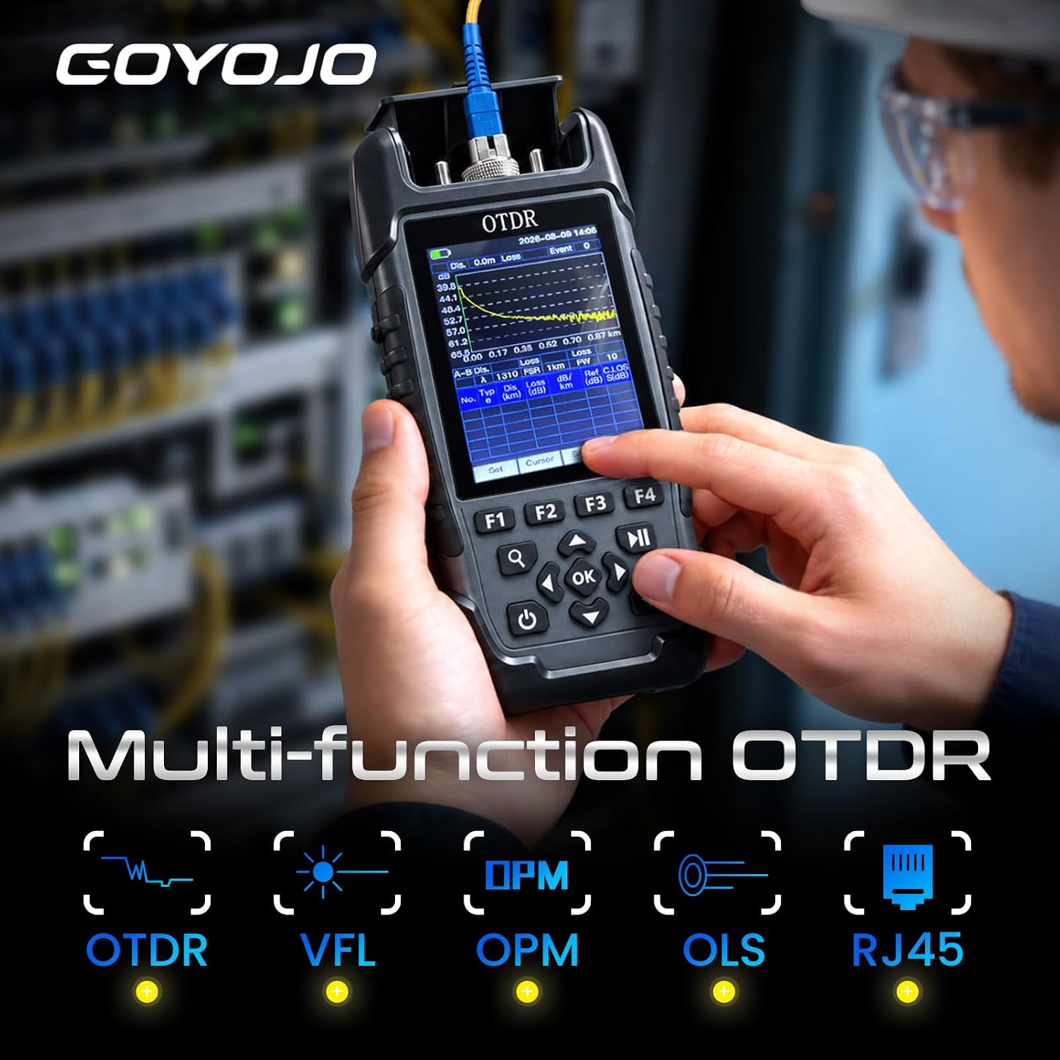 OTDR Optical Time Domain Refle - Optical Time Domain Reflectometer Otdr 1310 1550Nm ulasan dan harga