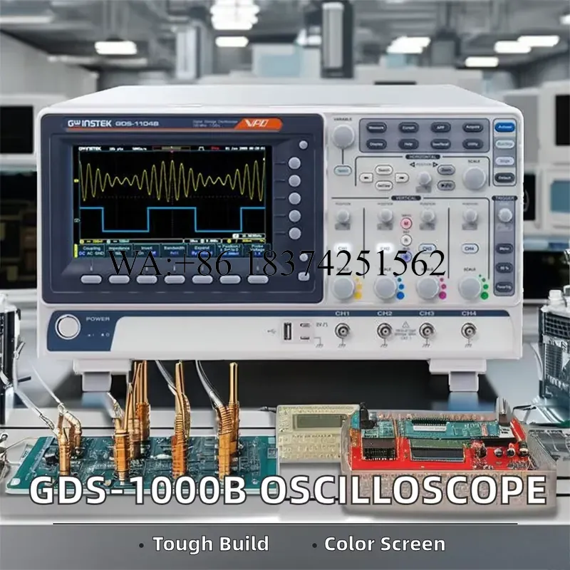 Wmwmnu for GDS-1104B 4-Channel - Digital Storage Oscilloscope 4 Channel 100Mhz ulasan dan harga